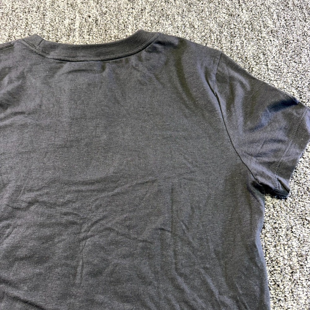 Kansas City Chiefs T Shirt Womens Small Black Nike Anthracite NFL Crew Neck Tee - Picture 13 of 16